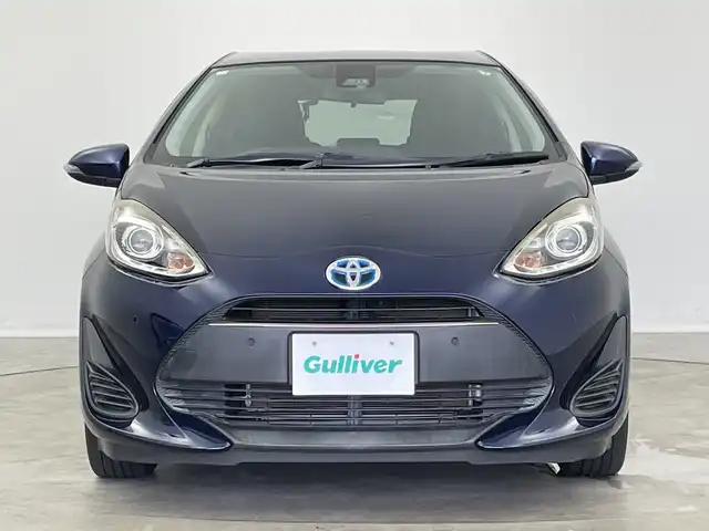 トヨタ アクア S スタイルブラック 新潟県 2018(平30)年 6.4万km ダークブルーマイカ 純正メモリナビ【NSCN-W68】/　ワンセグTV/Bluetooth/CD/衝突被害軽減ブレーキ/レーンキープアシスト/前後コーナーセンサー/前席シートヒーター/バックモニター/ビルトインETC/横滑り防止装置/オートマチックハイビーム/オートライト/ステアリングスイッチ/禁煙車