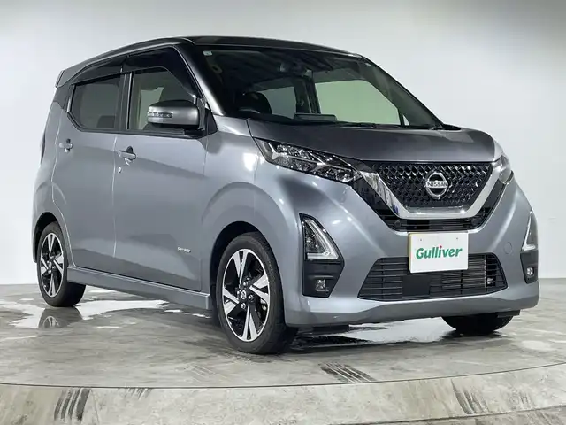 日産 デイズ 福岡県 2021(令3)年 1.2万km チタニウムグレーメタリック ワンオーナー/純正SDナビ9型/全周囲カメラ/ワンセグ/（CD/DVD/BT/ipad）/ETC/前ドラレコ/純正フロアマット/純正AW15インチ/横滑り防止装置/衝突軽減システム/プッシュスタート/スマートキー/スペアキー有