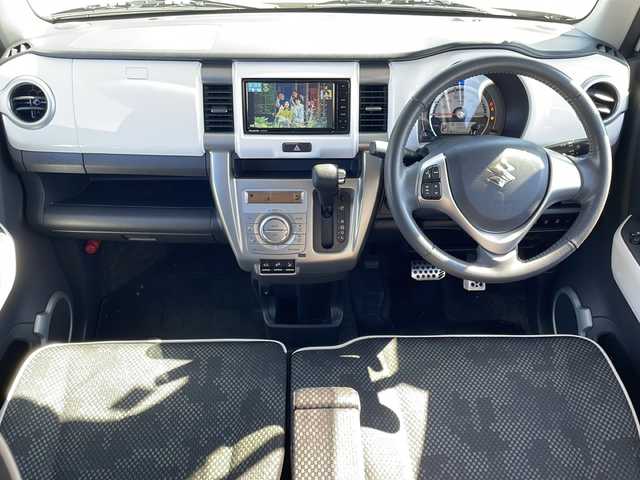 スズキ ハスラー X ターボ 岩手県 2018(平30)年 4.6万km ピュアホワイトP 純正ナビ　全周囲カメラ　Ｂｌｕｅｔｏｏｔｈ　ＣＤ／ＤＶＤ再生　ＵＳＢ接続　フルセグ　シートヒーター　ダウンヒルアシスト　純正１５ＡＷ　ＬＥＤオートライト　ドラレコ　ＥＴＣ　スマートキー　Ｆフォグランプ