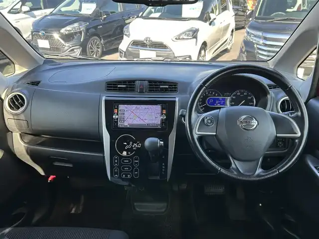 日産 デイズ ハイウェイスターG 栃木県 2014(平26)年 6.5万km アゼリアピンク 純正メモリナビ/フルセグTV/TVキャンセラー/DVD再生/Bluetooth/USB接続/ミュージックサーバー/アラウンドビューモニター/HIDヘッドライト/オートライト/フォグランプ/スマートキー/スペアキー/プッシュEgスタート/純正フロアマット/ステアリングリモコン/AAC