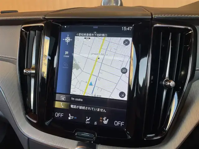 ボルボ ＸＣ６０ D4 AWD インスクリプション 愛知県 2020(令2)年 5.3万km オニキスブラックP パノラマサンルーフ/純正ナビ/フルセグTV/360度カメラ/Bowers＆Wilkinsサウンド/Bluetooth/茶革シート/シートヒーター/シートベンチレーション/ハンドルヒーター/ヘッドアップディスプレイ/ACC/LKA/BSM/純正19AW