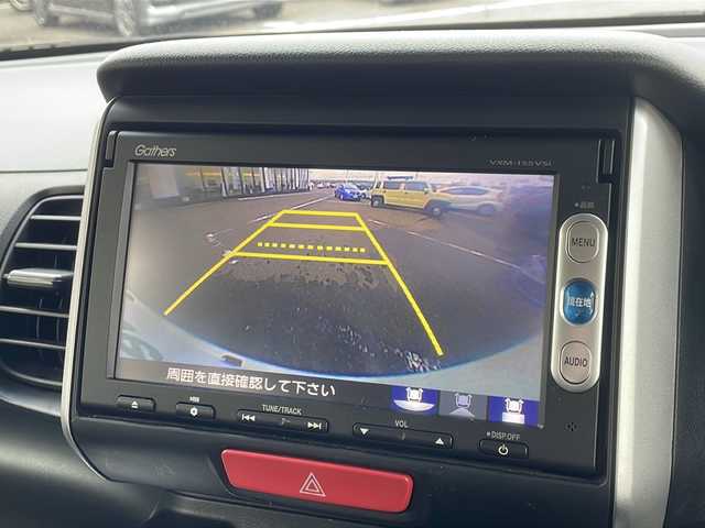 ホンダ Ｎ ＢＯＸ G Lパッケージ 新潟県 2015(平27)年 5.4万km プレミアムホワイトパールⅡ 4WD/メモリナビ:VXM-155VSi/（Bluetooth/FM/AM/ワンセグ）/バックカメラ/D/N席シートヒーター/両側パワースライドドア/純正14インチアルミホイール/プッシュスタート/ドアバイザー/社外ETC/HIDヘッドライト/オートライト/オートエアコン/衝突軽減ブレーキ