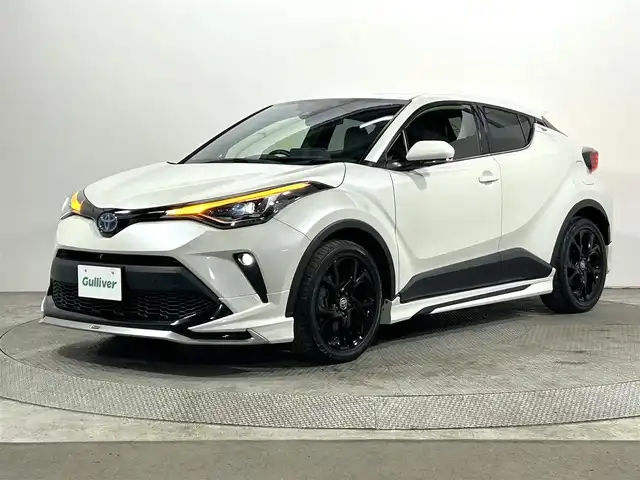 トヨタ Ｃ－ＨＲ G モード ネロ セーフティプラス 大阪府 2020(令2)年 3.3万km ホワイトパールクリスタルシャイン モデリスタエアロ 純正ディスプレイオーディオ 全方位カメラ ETC レーダークルコン クリアランスソナー BSM ハーフレザー シートヒーター セーフティセンス オートエアコン スマートキー USB