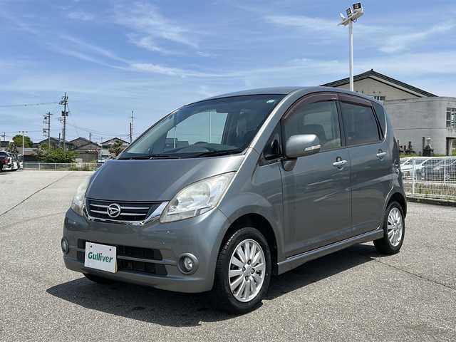 ダイハツ ムーヴ X VS 富山県 2009(平21)年 11.3万km プラチナグレーメタリック 純正アルミホイール　/社外メモリナビ【Ｂｌｕｅｔｏｏｈ／フルセグＴＶ／ＤＶＤ／ＣＤ】　/アンチロックブレーキシステム　/社外ＥＴＣ　/純正アルミホイール　/フォグランプ　/ベンチシート　/スマートキー　/布系シート　/純正フロアマット/Wエアバッグ