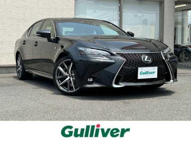 レクサス ＧＳ 450h Fスポーツ 大阪府 2018(平30)年 16.2万km グラファイトブラックガラスフレーク 純正ナビ（TV/BT/CD/DVD）/バックモニター/衝突軽減システム/横滑り防止システム/レーンキープアシスト/クルーズコントロール　追従有/アイドリングストップ/ブレーキホールド/D席メモリーシート/前席パワーシート/前席シートヒーター/前席エアシート/前後コーナーセンサー/純正19インチアルミホイール/純正フロアマット/ドライブレコーダー/ETC2.0　/電動格納ミラー/プッシュスタート/保証書/取扱説明書/スマートキー/スペアキー