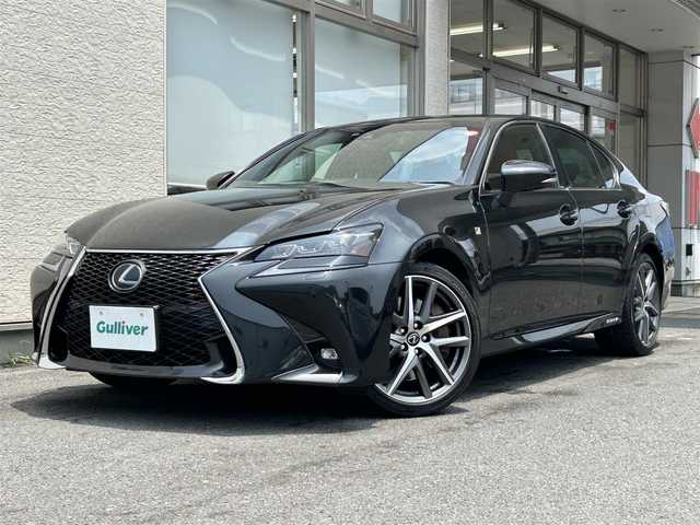 レクサス ＧＳ 450h Fスポーツ 大阪府 2018(平30)年 16.2万km グラファイトブラックガラスフレーク 純正ナビ（TV/BT/CD/DVD）/バックモニター/衝突軽減システム/横滑り防止システム/レーンキープアシスト/クルーズコントロール　追従有/アイドリングストップ/ブレーキホールド/D席メモリーシート/前席パワーシート/前席シートヒーター/前席エアシート/前後コーナーセンサー/純正19インチアルミホイール/純正フロアマット/ドライブレコーダー/ETC2.0　/電動格納ミラー/プッシュスタート/保証書/取扱説明書/スマートキー/スペアキー