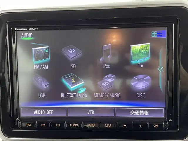 スズキ スペーシア ギア HYBRID XZ 群馬県 2021(令3)年 2.9万km デニムブルー ガンメタリック 2トーン 禁煙車　純正８型ナビ　全方位カメラ　両側パワスラ　デュアルサポート　アダクティブクルーズコントロール　ＬＫＡ　ＥＴＣ　オートマチックハイビーム　衝突軽減システム　シートヒーター　アイドリングストップ