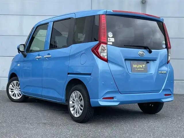 ダイハツ トール X SAⅢ 千葉県 2020(令2)年 5万km ファインブルーマイカメタリック 社外ナビ　/バックカメラ　/Ｂｌｕｅｔｏｏｔｈ接続　/ＣＤ再生　/ビルドインＥＴＣ　/スマートアシストIII　/片側パワースライドドア　/コーナーセンサー　/社外フロアマット　/アイドリングストップ　/オートライト