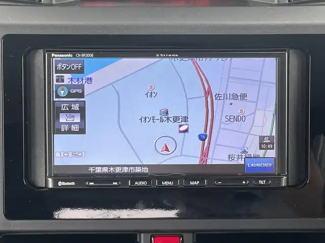 ダイハツ トール X SAⅢ 千葉県 2020(令2)年 5万km ファインブルーマイカメタリック 社外ナビ　/バックカメラ　/Ｂｌｕｅｔｏｏｔｈ接続　/ＣＤ再生　/ビルドインＥＴＣ　/スマートアシストIII　/片側パワースライドドア　/コーナーセンサー　/社外フロアマット　/アイドリングストップ　/オートライト