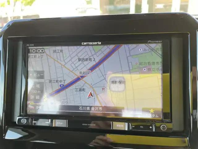 スズキ クロスビー HYBRID MZ 石川県 2019(平31)年 3.2万km ベージュ 社外メモリーナビ/社外CD/DVD/フルセグTV/バックカメラ/LEDヘッドライト/ETC/ドライブレコーダー/スマートキー/プッシュスタート/レーダーブレーキ/クルーズコントロール/純正アルミホイール/シートヒーター/保証書