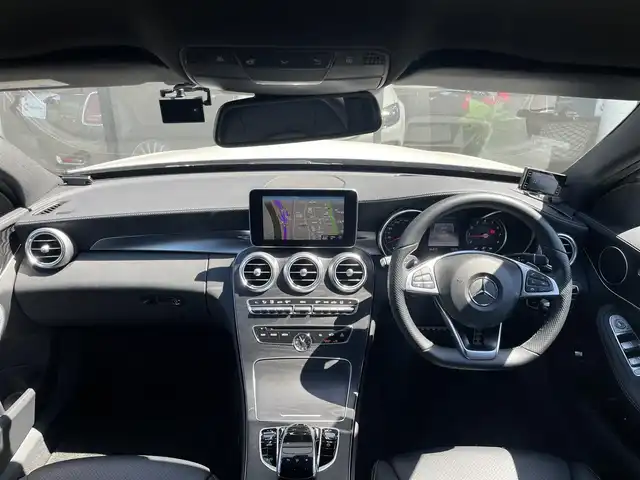 メルセデス・ベンツ Ｃ２００ ワゴン スポーツ 千葉県 2016(平28)年 4.5万km ポーラホワイト ヘッドアップディスプレイ/ARTICOレザー/パワーシート/シートヒーター/電動チルトステアリング/ドライブレコーダー/純正HDDナビ/バックカメラ/地デジ/パワーバックドア/純正１８インチAW