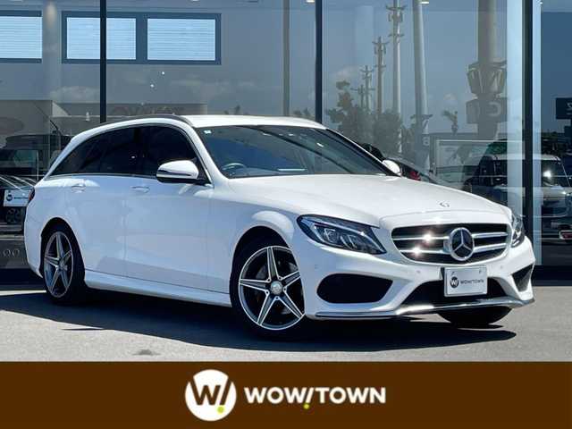 メルセデス・ベンツ Ｃ２００ ワゴン スポーツ 千葉県 2016(平28)年 4.5万km ポーラホワイト ヘッドアップディスプレイ/ARTICOレザー/パワーシート/シートヒーター/電動チルトステアリング/ドライブレコーダー/純正HDDナビ/バックカメラ/地デジ/パワーバックドア/純正１８インチAW