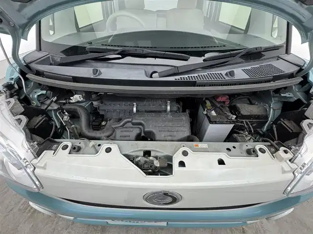 ダイハツ ムーヴ キャンバス G ホワイトアクセント リミテッド SAⅢ 滋賀県 2020(令2)年 3.7万km ファインミントメタリック 純正8インチナビ/両側電動スライドドア/レーンキープアシスト/横滑り防止装置/全方位カメラ/衝突軽減装置/アイドリングストップ/ドライブレコーダー/ETC/ステアリングスイッチ/LEDヘッドライト/電動格納ミラー/プッシュスタート