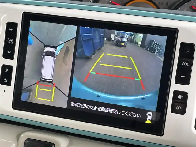 ダイハツ ムーヴ キャンバス G ホワイトアクセント リミテッド SAⅢ 滋賀県 2020(令2)年 3.7万km ファインミントメタリック 純正8インチナビ/両側電動スライドドア/レーンキープアシスト/横滑り防止装置/全方位カメラ/衝突軽減装置/アイドリングストップ/ドライブレコーダー/ETC/ステアリングスイッチ/LEDヘッドライト/電動格納ミラー/プッシュスタート