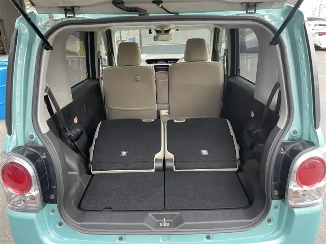 ダイハツ ムーヴ キャンバス G ホワイトアクセント リミテッド SAⅢ 滋賀県 2020(令2)年 3.7万km ファインミントメタリック 純正8インチナビ/両側電動スライドドア/レーンキープアシスト/横滑り防止装置/全方位カメラ/衝突軽減装置/アイドリングストップ/ドライブレコーダー/ETC/ステアリングスイッチ/LEDヘッドライト/電動格納ミラー/プッシュスタート
