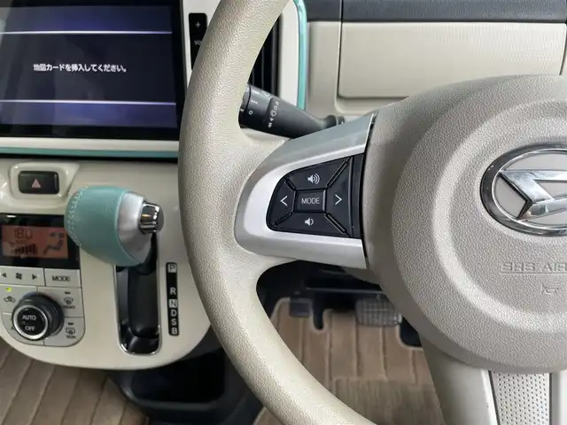 ダイハツ ムーヴ キャンバス G ホワイトアクセント リミテッド SAⅢ 滋賀県 2020(令2)年 3.7万km ファインミントメタリック 純正8インチナビ/両側電動スライドドア/レーンキープアシスト/横滑り防止装置/全方位カメラ/衝突軽減装置/アイドリングストップ/ドライブレコーダー/ETC/ステアリングスイッチ/LEDヘッドライト/電動格納ミラー/プッシュスタート