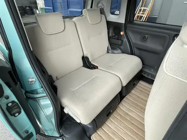 ダイハツ ムーヴ キャンバス G ホワイトアクセント リミテッド SAⅢ 滋賀県 2020(令2)年 3.7万km ファインミントメタリック 純正8インチナビ/両側電動スライドドア/レーンキープアシスト/横滑り防止装置/全方位カメラ/衝突軽減装置/アイドリングストップ/ドライブレコーダー/ETC/ステアリングスイッチ/LEDヘッドライト/電動格納ミラー/プッシュスタート