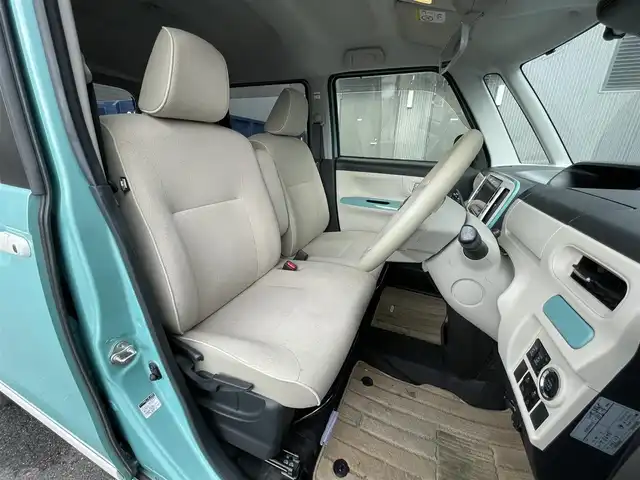 ダイハツ ムーヴ キャンバス G ホワイトアクセント リミテッド SAⅢ 滋賀県 2020(令2)年 3.7万km ファインミントメタリック 純正8インチナビ/両側電動スライドドア/レーンキープアシスト/横滑り防止装置/全方位カメラ/衝突軽減装置/アイドリングストップ/ドライブレコーダー/ETC/ステアリングスイッチ/LEDヘッドライト/電動格納ミラー/プッシュスタート