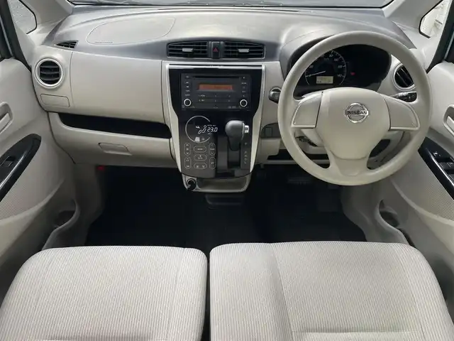 日産 デイズ X 岐阜県 2018(平30)年 3.3万km アイスブルー (株)IDOMが運営する【じしゃロン多治見店】の自社ローン専用車両になります。こちらは現金またはオートローンご利用時の価格です。自社ローンご希望の方は別途その旨お申付け下さい。/アラウンドビューモニター/コーナーセンサー/衝突軽減ブレーキ/アイドリングストップ