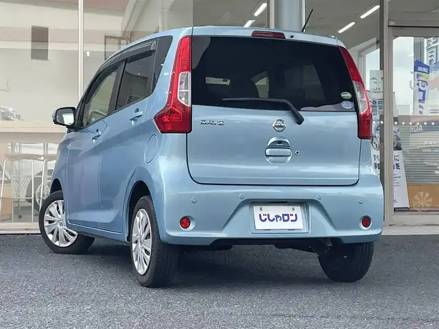 日産 デイズ X 岐阜県 2018(平30)年 3.3万km アイスブルー (株)IDOMが運営する【じしゃロン多治見店】の自社ローン専用車両になります。こちらは現金またはオートローンご利用時の価格です。自社ローンご希望の方は別途その旨お申付け下さい。/アラウンドビューモニター/コーナーセンサー/衝突軽減ブレーキ/アイドリングストップ