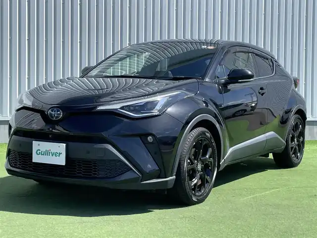 トヨタ Ｃ－ＨＲ G モード ネロ セーフティプラス 香川県 2020(令2)年 5.7万km ブラックマイカ トヨタセーフティーセンス/・プリクラッシュ（衝突軽減）/・LDA（車線逸脱警報）/純正9型ディスプレイオーディオ/・コネクトナビ機能付き/パノラミックビューモニターOP/バックカメラ/ハーフレザーシート/シートヒーター/革巻きステアリング/ステアリングリモコン/レーダークルーズコントロール/LEDヘッドライト/LEDフォグライト/オートハイビーム/オートライト/前後ドライブレコーダー/純正18インチアルミホイール/スマートキー/プッシュスタート