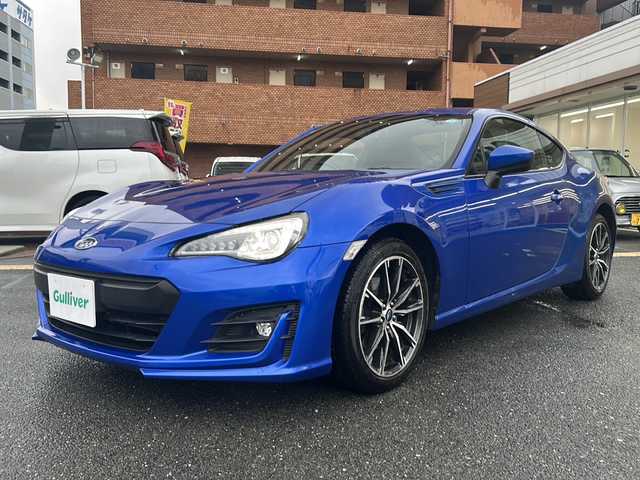 スバル ＢＲＺ S 大阪府 2018(平30)年 7.4万km WRブルーパール 純正ナビ(TV、BT、DVD)/バックカメラ/革巻きステアリング/ステアリングスイッチ/クルーズコントロール/電動格納ミラー/純正17インチアルミホイール/ETC
