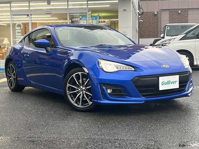 スバル ＢＲＺ S 大阪府 2018(平30)年 7.4万km WRブルーパール 純正ナビ(TV、BT、DVD)/バックカメラ/革巻きステアリング/ステアリングスイッチ/クルーズコントロール/電動格納ミラー/純正17インチアルミホイール/ETC