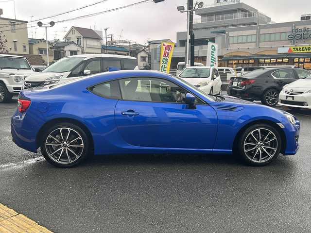 スバル ＢＲＺ S 大阪府 2018(平30)年 7.4万km WRブルーパール 純正ナビ(TV、BT、DVD)/バックカメラ/革巻きステアリング/ステアリングスイッチ/クルーズコントロール/電動格納ミラー/純正17インチアルミホイール/ETC