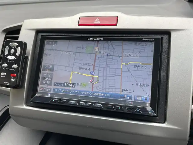 ホンダ フリード ハイブリット ジャストセレクション 埼玉県 2012(平24)年 8.7万km プレミアムブラキッシュパール /ワンオーナー//社外メモリナビ//フルセグTV//バックカメラ//CD/DVD/Bluetooth//両側パワースライドドア//クルーズコントロール//ETC//スマートキー//キセノン//ハーフレザーシート//Wエアバッグ//ABS//横滑り防止装置//ドライブレコーダー//オートライト//プライバシーガラス//無限フロントグリル//純正15インチAW//新車時保証書//取扱説明書//ナビ取説