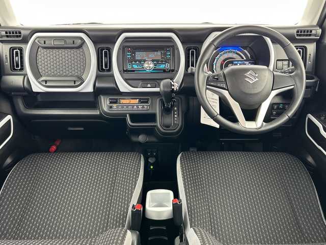 スズキ ハスラー HYBRID X 三重県 2021(令3)年 4.2万km ブルーイッシュブラックパール3 /禁煙車//ドラレコ　//シートヒーター　//ＬＥＤヘッドライト //レーダーブレーキサポート //レーンキープアシスト //スマートキー //本革ステアリング //ステアリングスイッチ