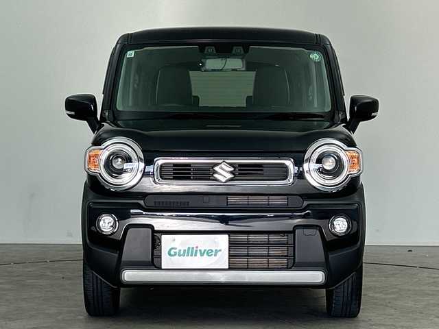 スズキ ハスラー HYBRID X 三重県 2021(令3)年 4.2万km ブルーイッシュブラックパール3 /禁煙車//ドラレコ　//シートヒーター　//ＬＥＤヘッドライト //レーダーブレーキサポート //レーンキープアシスト //スマートキー //本革ステアリング //ステアリングスイッチ