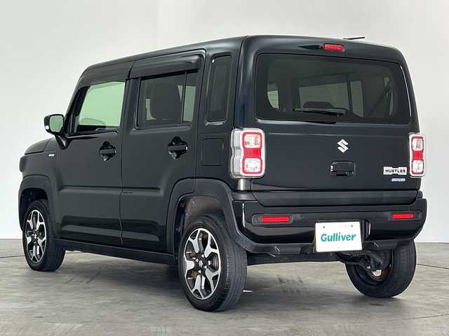 スズキ ハスラー HYBRID X 三重県 2021(令3)年 4.2万km ブルーイッシュブラックパール3 /禁煙車//ドラレコ　//シートヒーター　//ＬＥＤヘッドライト //レーダーブレーキサポート //レーンキープアシスト //スマートキー //本革ステアリング //ステアリングスイッチ