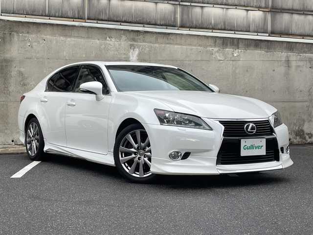 レクサス ＧＳ 250 Iパッケージ 愛知県 2012(平24)年 13万km ホワイトパールクリスタルシャイン サンルーフ/レスポンス製エアロ（フロント・サイド・リア)/純正メーカーナビ/フルセグTV・Bluetooth・DVD・CD・USB・AUX・FM・AM/バックカメラ/ビルトインETC/クルーズコントロール/パドルシフト/運転席メモリ付きパワーシート/前席シートヒーター/前席ベンチレーターシート/ステアリングスイッチ/オートライト/LEDライト/LEDフォグランプ/純正フロアマット/純正ドアバイザー/保証書/取扱説明書/スペアスマートキー