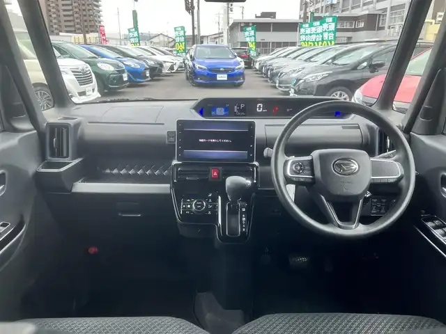 ダイハツ タント カスタム X 島根県 2021(令3)年 5.3万km ブラックマイカメタリック 4WD/純正9型ＳＤナビ　/(ＤＶＤ再生/Ｂｌｕｅｔｏｏｔｈ接続)　/バックカメラ　/両側パワースライドドア　/前後コーナーセンサー　/レーンアシスト　/衝突回避支援ブレーキ機能　/前席シートヒーター　/オートハイビーム／ライト　/純正ＬＥＤヘッドライト/純正14インチアルミホイール　/純正フロアマット