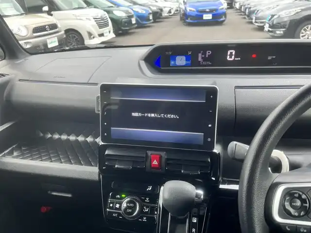 ダイハツ タント カスタム X 島根県 2021(令3)年 5.3万km ブラックマイカメタリック 4WD/純正9型ＳＤナビ　/(ＤＶＤ再生/Ｂｌｕｅｔｏｏｔｈ接続)　/バックカメラ　/両側パワースライドドア　/前後コーナーセンサー　/レーンアシスト　/衝突回避支援ブレーキ機能　/前席シートヒーター　/オートハイビーム／ライト　/純正ＬＥＤヘッドライト/純正14インチアルミホイール　/純正フロアマット