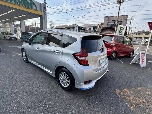 日産 ノート e－パワー X 神奈川県 2018(平30)年 9.8万km ブリリアントシルバー ワンオーナー/メモリナビ/全方位モニター/エアロパーツ/ETC/サイバイ