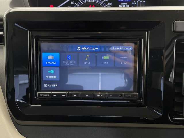 スズキ ソリオ HV MX 長野県 2023(令5)年 6.4万km ピュアホワイトP 4WD/社外メモリナビ&USB&BT/アダプティブクルーズコントロール/レーンキープアシスト/車線逸脱警報/衝突軽減ブレーキ/アイドリングストップ/片側パワースライドドア/ステアリングスイッチ/2列目サンシェード/バックカメラ/ハロゲンライト/電動格納ミラー/ドアミラーヒーター/純正15インチAW装着/純正フロアマット/プッシュスタート/スマートキー