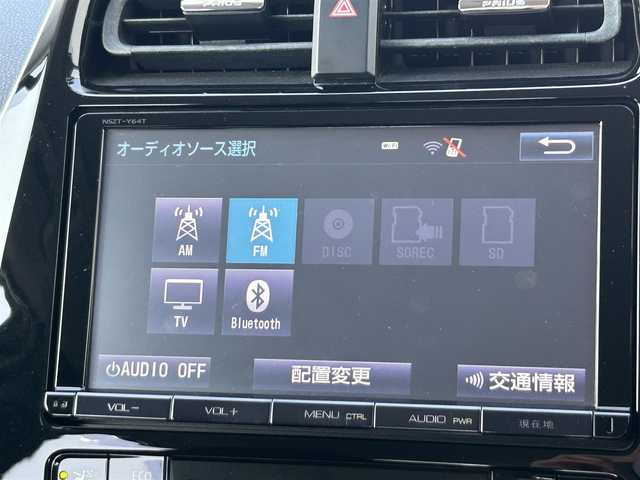 トヨタ プリウス S 奈良県 2016(平28)年 6.3万km アティチュードブラックマイカ 純正９インチナビ　/フルセグＴＶ　/BT/CD/DVD/SD/モデリスタエアロ　/モデリスタ１７インチアルミホイール　/前後ドライブレコーダー　/スマートキー　/ビルトインＥＴＣ　/ＬＥＤヘッドライト　/衝突被害軽減システム　/ＡＡＣ/LEDヘッドライト