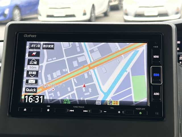 ホンダ Ｎ ＢＯＸ カスタム G L ホンダセンシング 茨城県 2020(令2)年 5.3万km シャイニンググレーM 純正SDナビ＆地デジTV【VXM-204VFi】/(地デジTV・CD・DVD・BT・ラジオ再生)/社外ドライブレコーダー（フロント・リヤ）/社外ETC/被害軽減システム/プッシュスタート/バックカメラ/コーナーセンサー/サイドエアバック、カーテンシールドエアバック/片側パワースライドドア