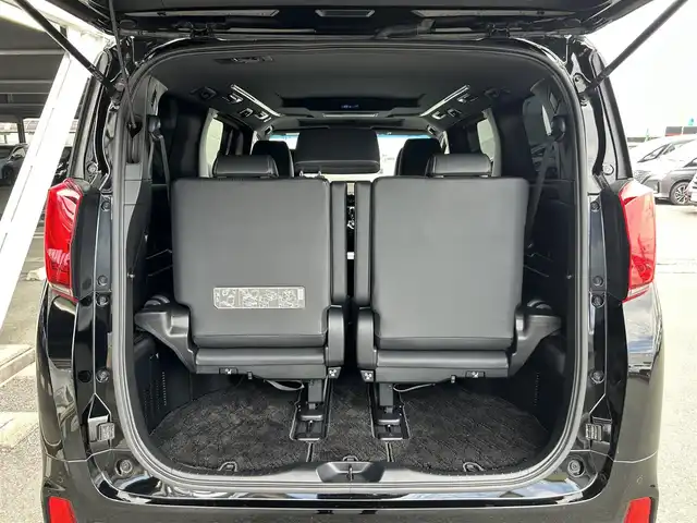 トヨタ アルファード S タイプゴールド 静岡県 2020(令2)年 2.8万km ブラック 特別仕様車/トヨタセーフティセンス/純正9型ディスプレイ/ナビ/フルセグＴＶ/ＤＶＤ再生/ＢＴオーディオ/バックカメラ/前後ドラレコ/ビルトインＥＴＣ2.0/TRDエアロ FSR/ツインムーンルーフ/純正１２．１型後席モニター/AC１００Ｖ/１００Ｗ/追従機能付クルコン/ハーフレザーシート/前後コーナーセンサー/LEDヘッドライト/オートライト/オートハイビーム/LTA（レーントレーシングアシスト）/クリアランスソナー/PKSB(パーキングサポートブレーキ)/PCS(プリクラッシュセーフティ)/オットマン/純正１８ＡＷ