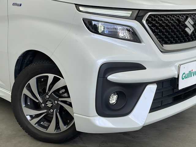 スズキ ソリオ バンディット HV MV 新潟県 2022(令4)年 3.9万km ピュアホワイトP 純正９インチメモリナビ（Bluetooth・USB・AM・FM）/両側パワースライドドア　/アラウンドビューモニター　/ヘッドアップディスプレイ　/フルセグ　/ETC２．０　/衝突被害軽減システム/レーンキープアシスト　/後方コーナーセンサー　/追従クルーズコントロール/LEDオートライト/オートマチックハイビーム/フォグランプ/前後ドラレコ/アイドリングストップ/リアサーキュレーター/スマートキー/純正フロアマット/純正１５インチアルミホイール