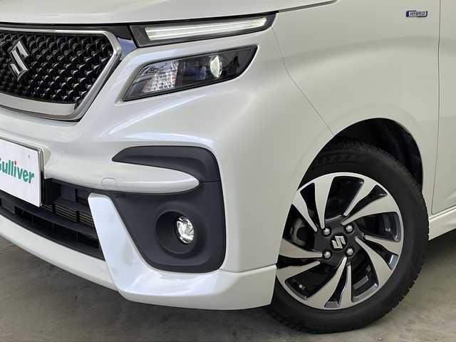 スズキ ソリオ バンディット HV MV 新潟県 2022(令4)年 3.9万km ピュアホワイトP 純正９インチメモリナビ（Bluetooth・USB・AM・FM）/両側パワースライドドア　/アラウンドビューモニター　/ヘッドアップディスプレイ　/フルセグ　/ETC２．０　/衝突被害軽減システム/レーンキープアシスト　/後方コーナーセンサー　/追従クルーズコントロール/LEDオートライト/オートマチックハイビーム/フォグランプ/前後ドラレコ/アイドリングストップ/リアサーキュレーター/スマートキー/純正フロアマット/純正１５インチアルミホイール