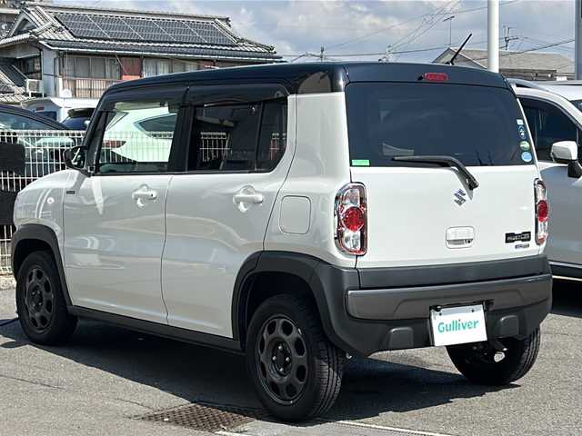 スズキ ハスラー F リミテッド 愛媛県 2018(平30)年 5.2万km ピュアホワイトパール/ブラック2トーン ワンオーナー/社外ナビ（CN-E300Ｐ）/・Bluetooth/・ワンセグＴＶ/・ＣＤ/バックカメラ/ＥＴＣ/横滑り防止装置/アイドリングストップ/プッシュスタート/純正アルミホイール/衝突被害軽減システム