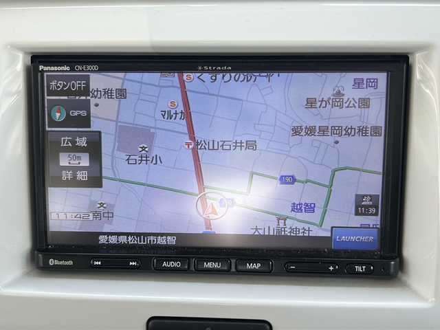 スズキ ハスラー F リミテッド 愛媛県 2018(平30)年 5.2万km ピュアホワイトパール/ブラック2トーン ワンオーナー/社外ナビ（CN-E300Ｐ）/・Bluetooth/・ワンセグＴＶ/・ＣＤ/バックカメラ/ＥＴＣ/横滑り防止装置/アイドリングストップ/プッシュスタート/純正アルミホイール/衝突被害軽減システム
