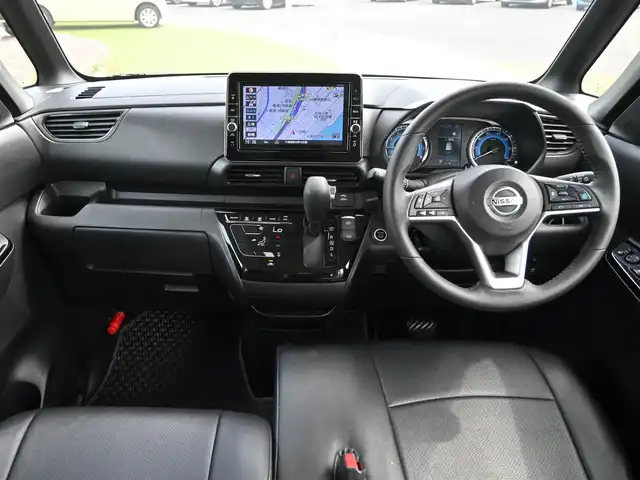 日産 ルークス HWS Gターボ プロパイロットED 千葉県 2021(令3)年 5.7万km ホワイトパール エマージェンシーブレーキ/プロパイロット/インテリジェントクルーズコントロール/両側パワースライドドア/9インチ純正メモリーナビ/地デジTV/【DVD/CD再生機能　Bluetooth接続】/アラウンドビューモニター/革巻きステアリング/LEDヘッドライト/フォグライト/ウインカーミラー/コーナーセンサー/純正15インチアルミホイル/サイド/カーテンエアバッグ/インテリジェントキー