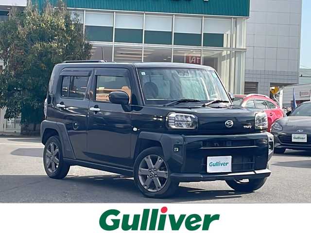 ダイハツ タフト G ターボ 鹿児島県 2021(令3)年 3.7万km 黒 ETC/Bluetooth接続/バックカメラ/クルーズコントロール/シートヒーター/CD再生可能/サンルーフ/純正フロアマット/前後コーナーセンサー/レーンキープアシスト/衝突被害軽減装置/横滑り防止装置/スペアキー/スマートキー