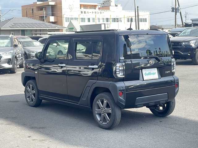 ダイハツ タフト G ターボ 鹿児島県 2021(令3)年 3.7万km 黒 ETC/Bluetooth接続/バックカメラ/クルーズコントロール/シートヒーター/CD再生可能/サンルーフ/純正フロアマット/前後コーナーセンサー/レーンキープアシスト/衝突被害軽減装置/横滑り防止装置/スペアキー/スマートキー
