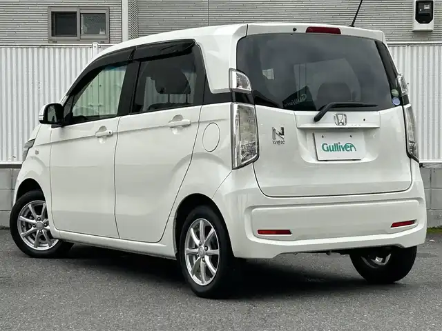 ホンダ Ｎ ＷＧＮ G Aパッケージ 栃木県 2015(平27)年 4.7万km プレミアムホワイトパール ワンオーナー/あんしんパッケージ/ ・シティブレーキアクティブシステム/・前席用i-サイドエアバッグシステム〈容量変化タイプ〉＋サイドカーテンエアバッグシステム〈前席/後席対応〉/KENWOOD7インチナビ/・フルセグ/・Bluetooth/・DVD/CD/SD/ヒルスタートアシスト機能/ディスチャージヘッドライト（オートライトコントロール付）