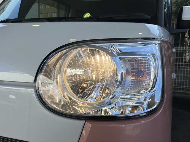 ダイハツ ムーヴ キャンバス ストライプス X 大分県 2023(令5)年 1.5万km シャイニングホワイトパール/アプリコットピンクメタリック ワンオーナー /9インチ純正SDナビ /フルセグTV /CD/DVD再生機能/バックカメラ /両側パワースライドドア /禁煙　/クリアランスソナー /2トーン /前方純正ドライブレコーダー /電動格納ミラー　/スマートキー/Wエアバッグ/オートライト