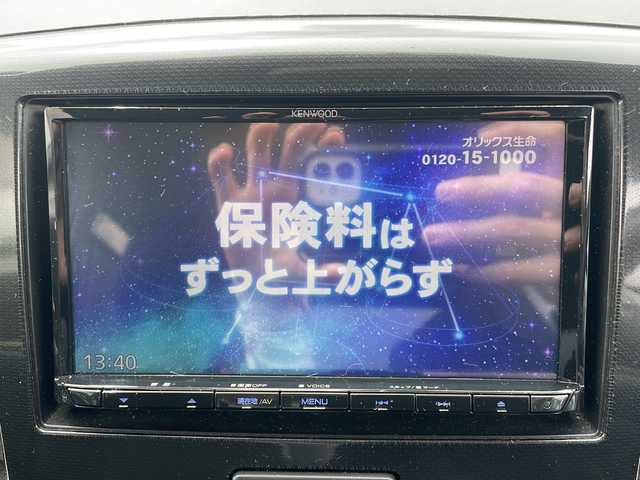 スズキ ワゴンＲ スティングレー X 岩手県 2013(平25)年 9.5万km 黒 純正ナビ　/フルセグＴＶ　/ＡＭ／ＦＭ／Ｂｌｕｅｔｏｏｔｈ／ＣＤ／ＤＶＤ/ＥＴＣ　/アイドリングストップ　/キセノンヘッドライト　/プッシュスタート　/スマートキー　/フォグランプ　/純正フロアマット　/純正ドアバイザー　/純正アルミホイール